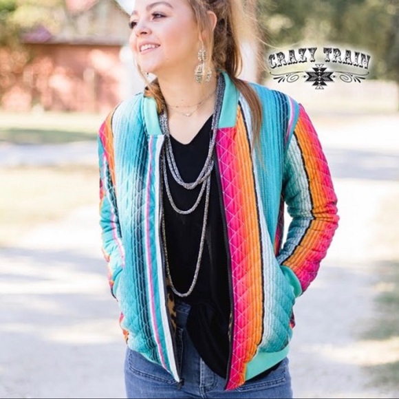 LAST ONE 🐾Crazy Train Reversible Leopard🐾Serape - Picture 4 of 8